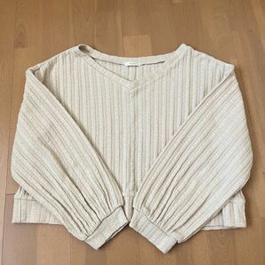 apresjour ショート丈ニット