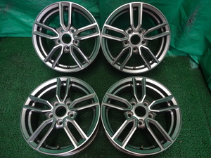 Eurotech ユーロテック●15×6J +47 5H PCD112 中古ホイール4本●セ26