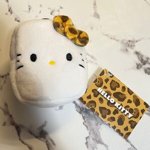ハローキティ SANRIO サンリオ ハローキティ ヒョウ柄 ブラウン 日本限定 ミニポーチ