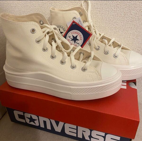 コンバース スニーカー オールスター PLTS II HI 厚底 24.0㎝
