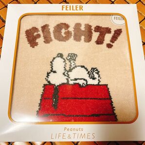 FEILER Peanuts フェイラー ハンカチ 阪急限定 スヌーピー