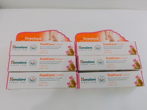 6個 ヒマラヤ フットケアクリーム 20g Himalaya フットクリーム フットケア 角質ケア