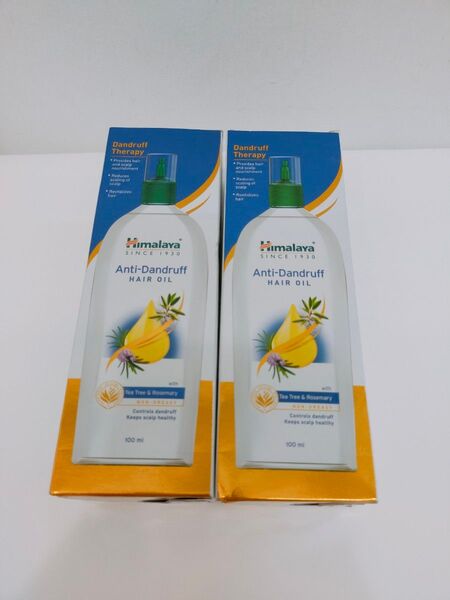 2本 ヒマラヤ ヘアオイル himalaya フケ防止 ヘアーオイル anti dandruff フケ用 オイル