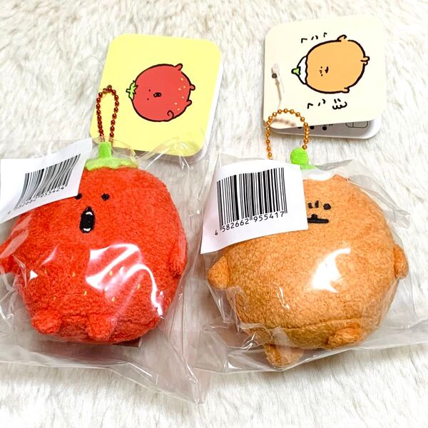 ナガノのいちご ぬいぐるみくじ ヘタを持って帰るもぐらコロッケ いちごコロッケ マスコット 2点セット