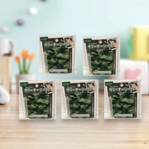 タブレット・スマホ用 繰り返し貼ってはがせる(^^♪ クリーナーシール 5個 ⑯