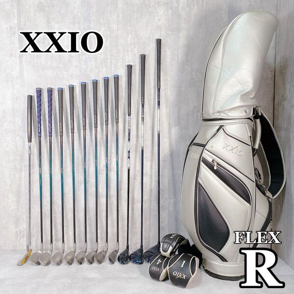 W319 XXIO ゼクシオ メンズ ゴルフ クラブセット 16点 男性 MP400 FLEX R 男性