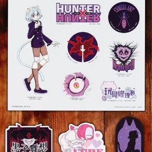 一番くじ HUNTER×HUNTER I賞 クリアステッカー&フレークシール