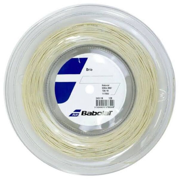 BabolaT Brio 1.30 / バボラ ブリオ 130 硬式 テニス ストリング ガット バボラ ナチュラル
