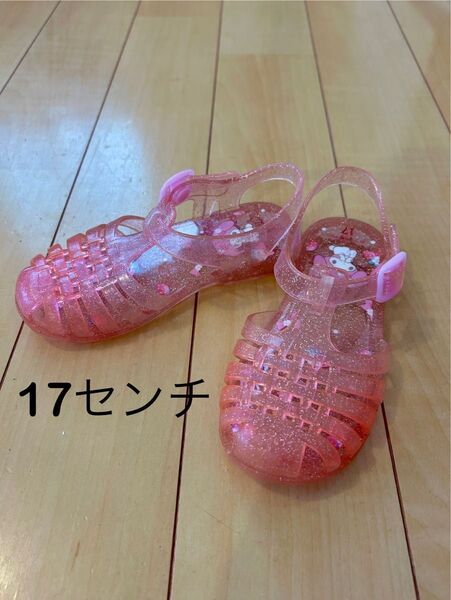 マイメロディ キッズサンダル 17センチ サンリオ
