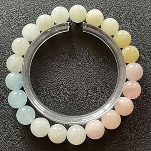 ミックスベリルブレスレット⑤