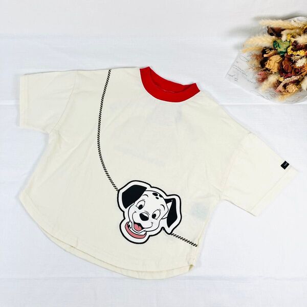 新品 タグ付 110サイズ 101匹ワンちゃん Tシャツ 半袖 トップス