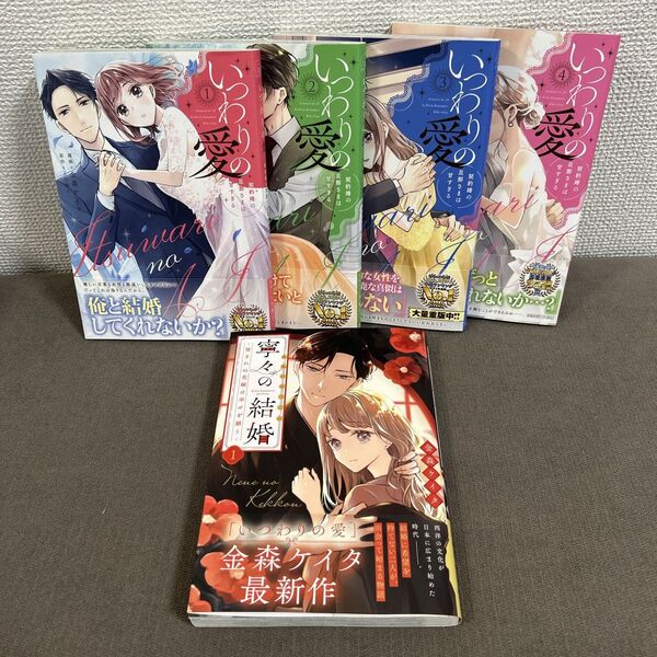 寧々の結婚1 いつわりの愛全巻 金森ケイタ
