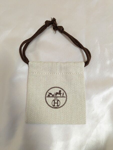 エルメス HERMES 保存袋 巾着袋 小物入れ 巾着 布袋