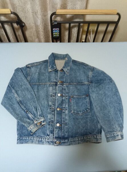 リーバイス デニムジャケット 70701XX 1987年 復刻 希少6ボタンモデル