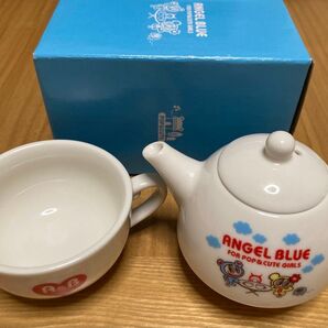 ANGEL BLUE ティーポット&カップセット