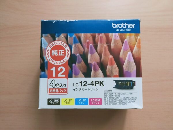 ブラザー インクカートリッジ LC12-4PK 期限切れ