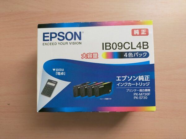 エプソン純正インク IB09CL4B 電卓