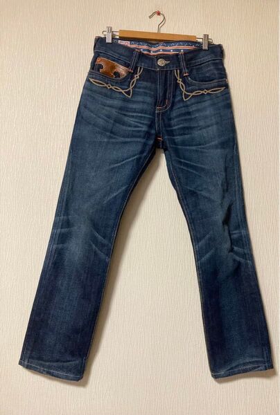 EDWIN BLUE TRIIP ブルートリップ ダメージデニム USA製 メンズ W30 BT03NR エドウィン