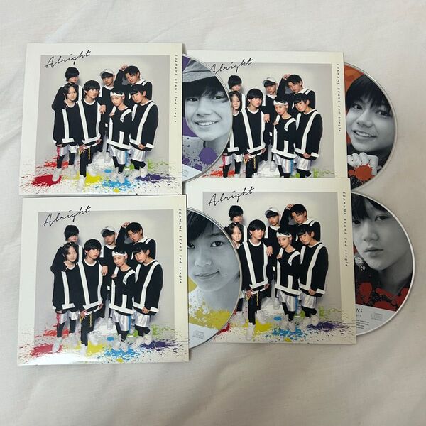 EDAMAME BEANS Alright CD 4枚セット