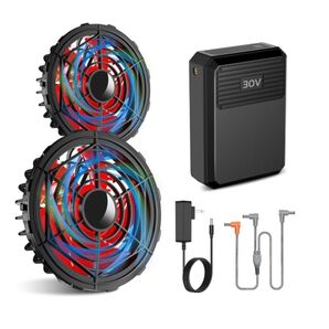 ファンバッテリーセット 30V 40000mAh大容量 2025