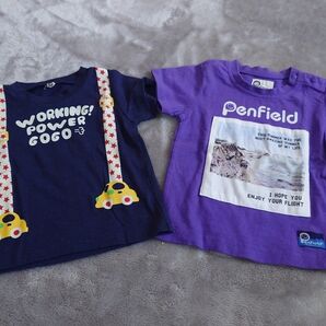 子供服 Tシャツ 2枚セット 80cm Penfield 男の子 夏服