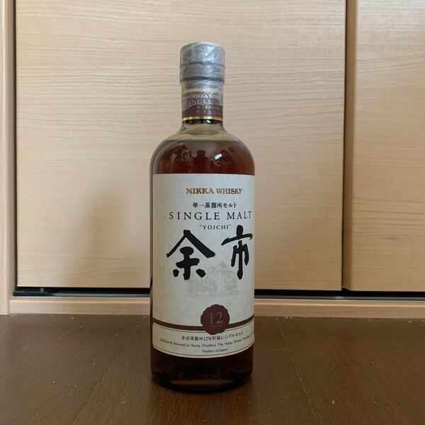 余市12年シングルモルト 700ml 箱はありません。