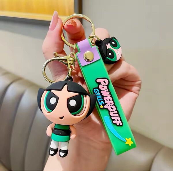 パワーパフガールズ バターカップ キーホルダー
