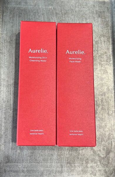 (新品未使用)Aurelie モイストオイルインクレンジングウォーター&モイストフェイスウォッシュ 2個セット