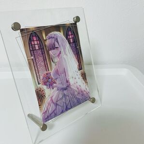 にじさんじ 健屋花那 ジューンブライド2021 アクリルスタンド フォトカード