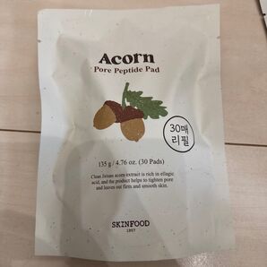 スキンフード どんぐり Acorn Pore Peptide トナーパッド詰め替え
