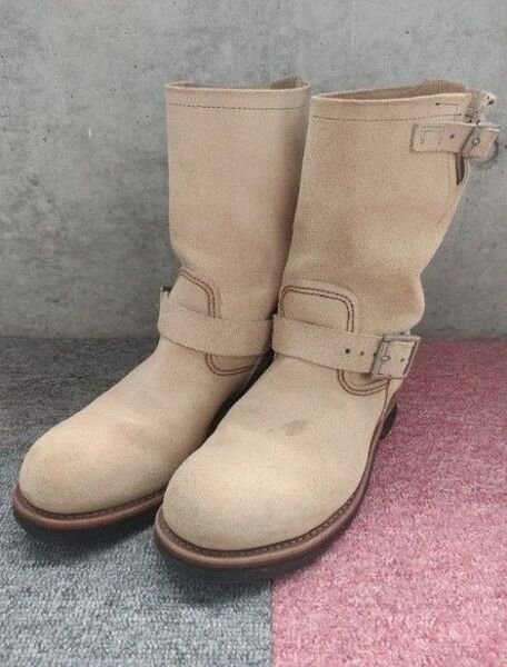 REDWING レッドウィング D8268 スウェード エンジニアブーツ 26.5cm