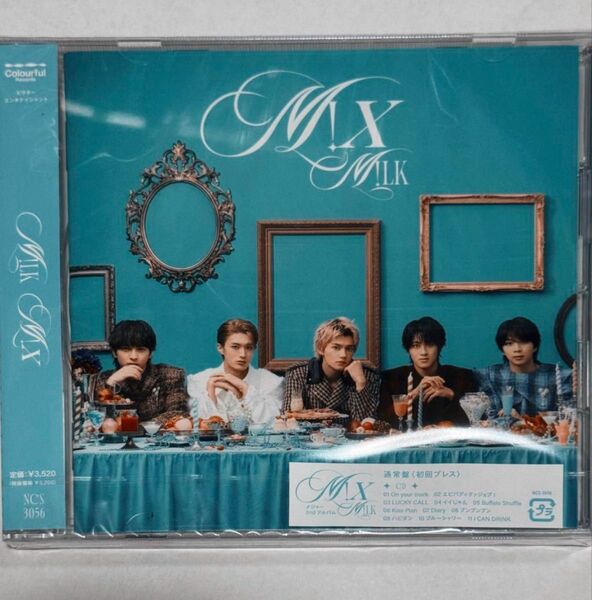 M!LK 2nd アルバム M!X 通常盤