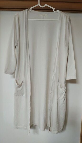 ロング カーディガン 薄手 LL