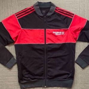 ◆adidas originals トラックジャケット ジャージ ツートン アディダス