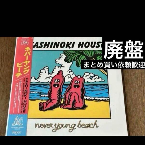 完売品 never young beach YASHINOKI HOUSE LP