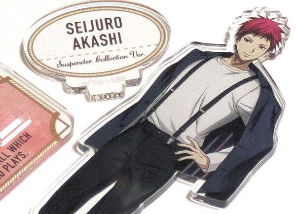 赤司征十郎 アクリルスタンド Suspender Collection Ver. 黒子のバスケ アニメイト限定