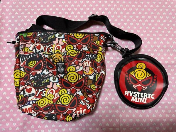 HYSTERIC MINI ショルダーバッグ&ポーチ 2点セット