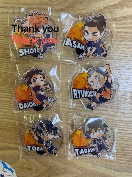 ぴた!でふぉめ アクリルキーホルダー ハイキュー!!