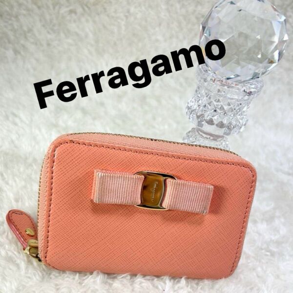 フェラガモ Ferragamo コインケース フラグメントケース ミニウォレット 財布