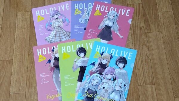 ホロライブ クリアファイル全6種
