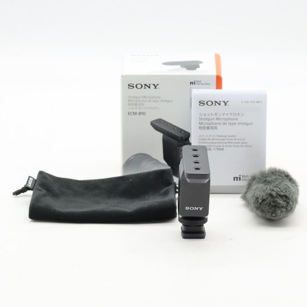 SONY カメラ用マイク ショットガンマイクロホン ECM-B10