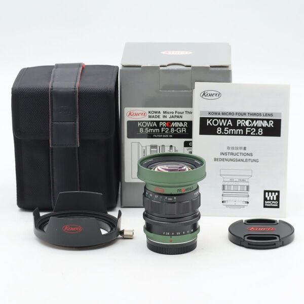Kowa グリーン マイクロフォーサーズ専用 PROMINAR 8.5mm F2.8 GR