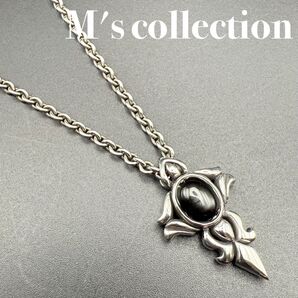 【美品】M's collection エムズコレクション 廃番 ブラックスター ネックレス