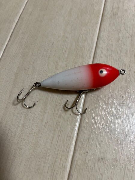ヘドン ベビーザラ RH レッドヘッド オールドルアー ペンシル