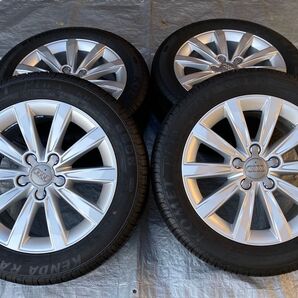 【送料込】Audi A3 純正16inホイール & KENDAバリ山タイヤセット