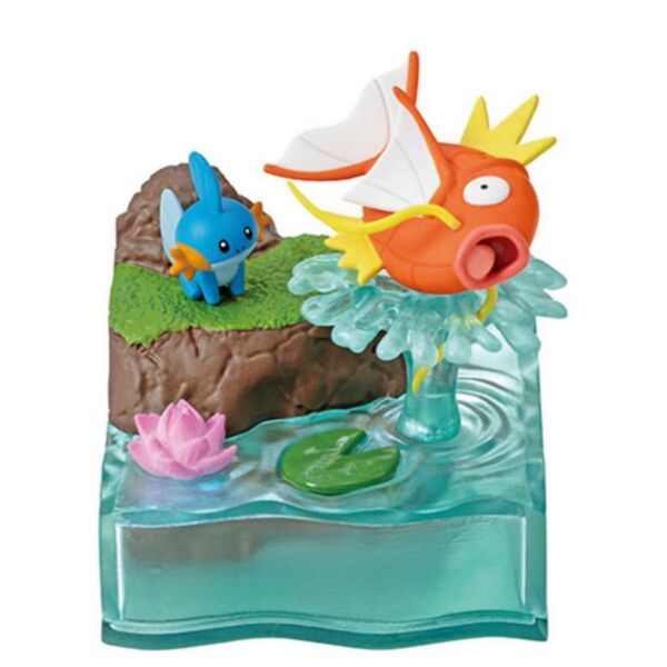 ポケモンワールド2 しんぴの泉 ミズゴロウ コイキング あつめてひろがる 未開封 リーメント フィギュア マスコット グッズ