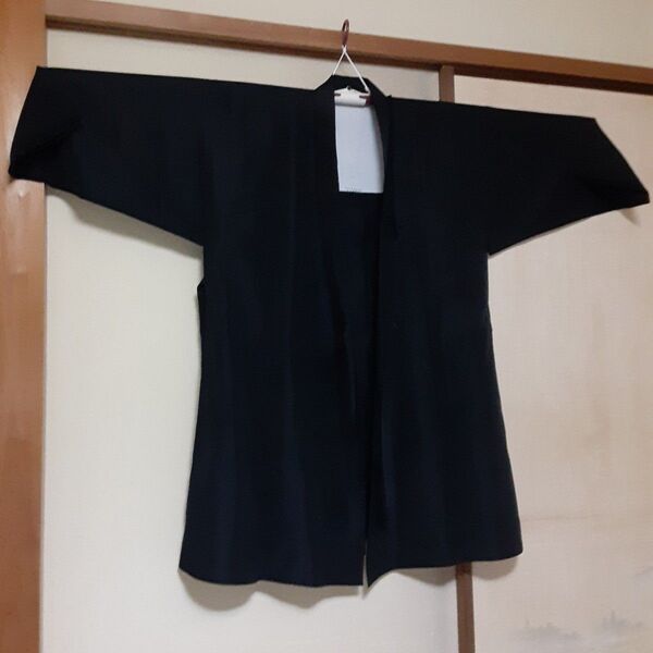 【未使用/保管品】日蓮宗 法華宗 布教服 黒 冬用 テトロン羽二重
