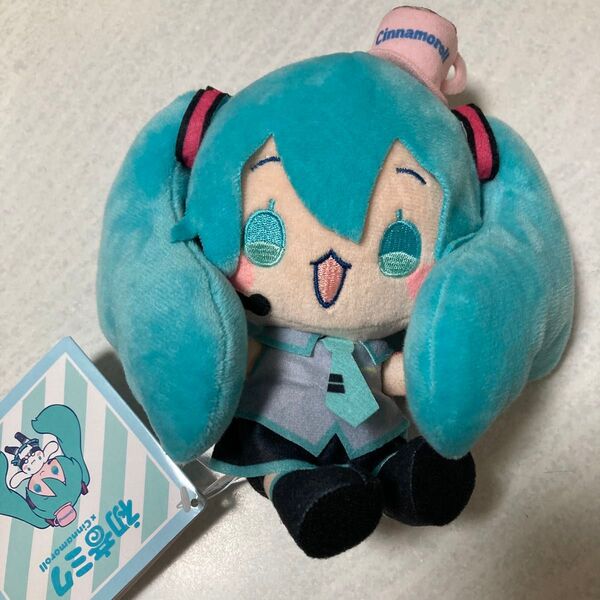 初音ミク×cinnamoroll シナモロール シナモン ミニぬいぐるみ vol.6 新品 紙タグ付き