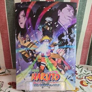 【懐かしのパンフレット】劇場版 NARUTO -ナルト- 大活劇!雪姫忍法帖だってばよ!!2004年