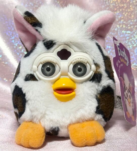 ファービー バディーズ Furby Buddies ぬいぐるみ 海外製 14 Joke Please スノーレオパード グレー目